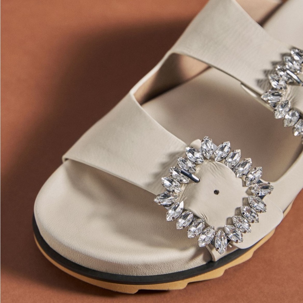 Bibi Lou - Rose Sandals Ivory (new in box)